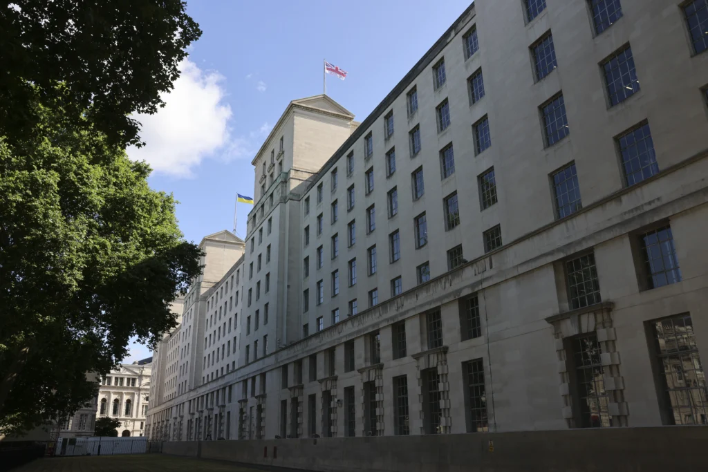MoD Main Whitehall Gardens Building