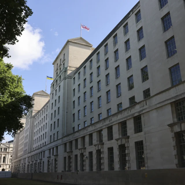 MoD Main Whitehall Gardens Building