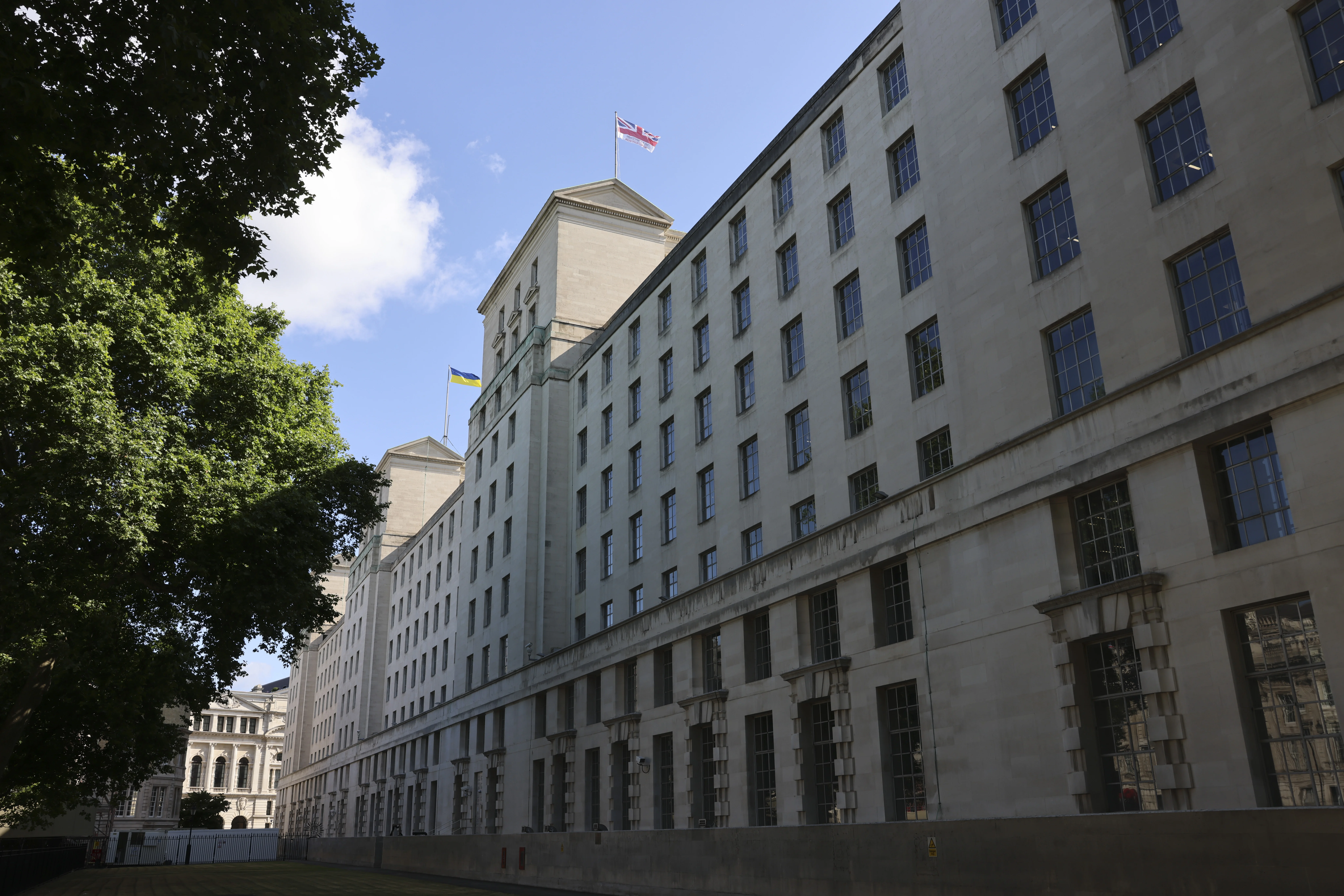 MoD Main Whitehall Gardens Building
