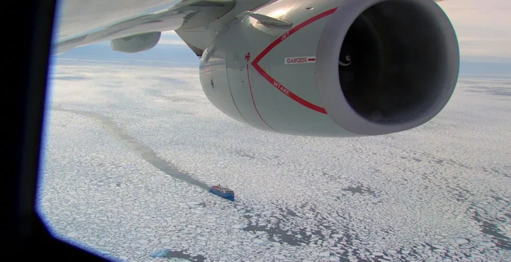 RAF P-8 Poseidon north pole flight