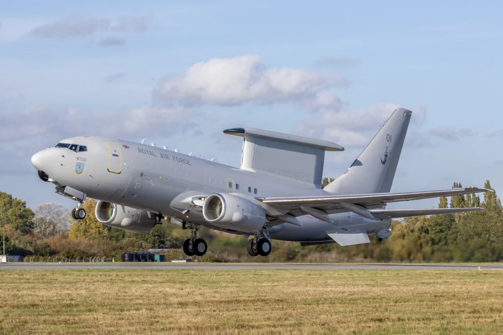 RAF first Boeing E-7 Wedgetail