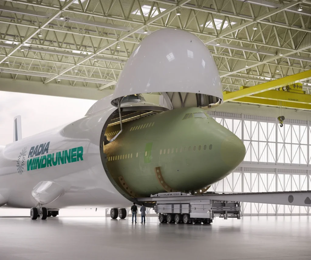 Radia windrunner outsize cargo aircraft