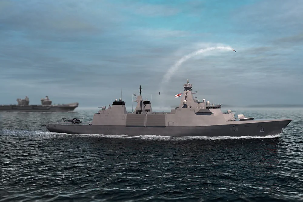 Royal Navy Type 31 frigate under development by babcock