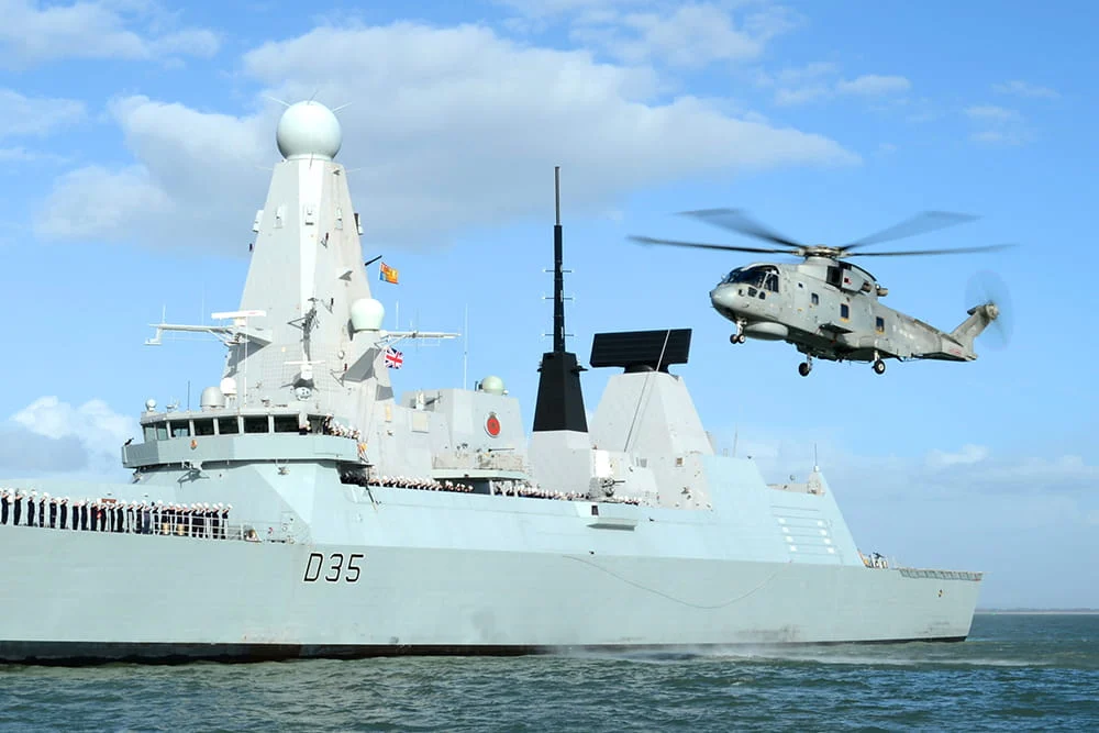 Royal Navy Type 45 Destroyer