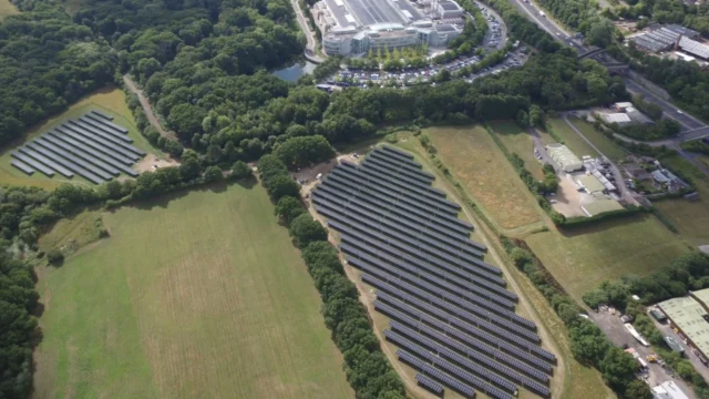 NATS Swanwick solar installation