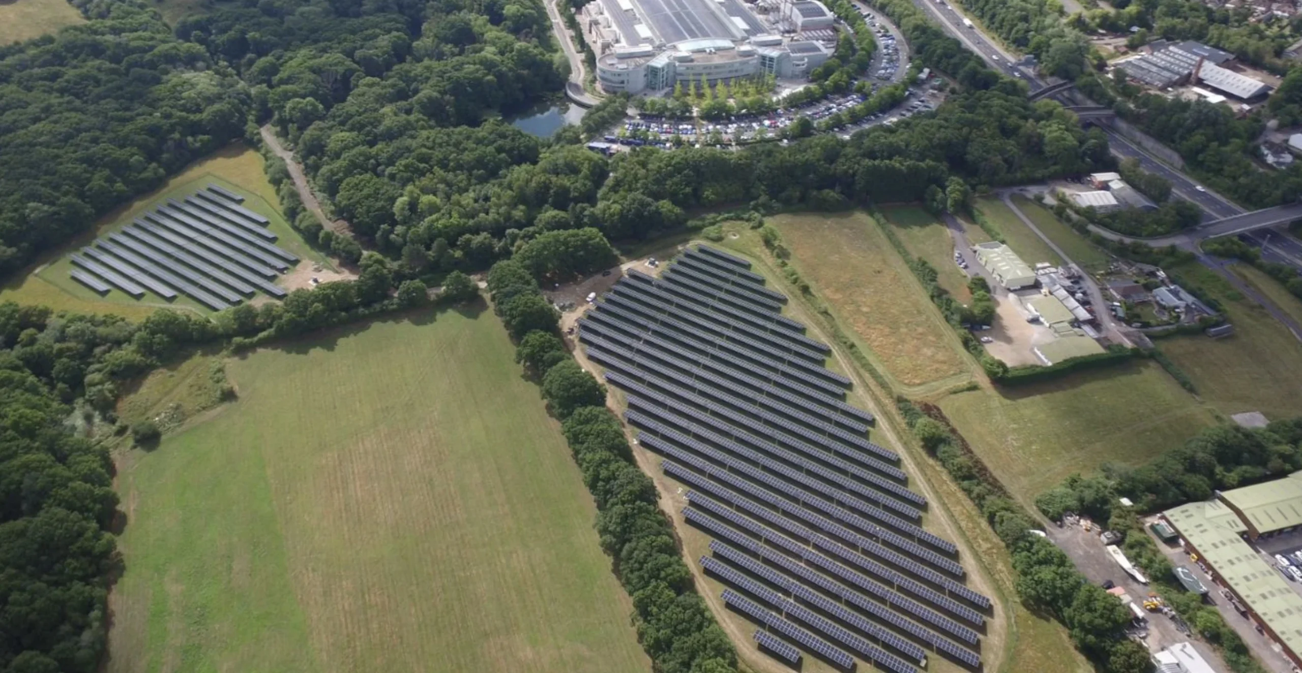 NATS Swanwick solar installation