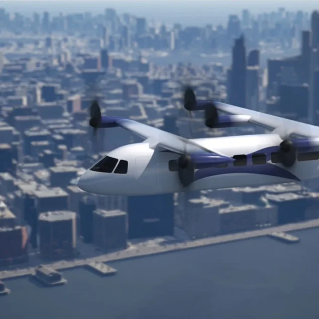 Sora Aviation S-1 rendering flying