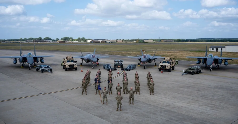 US forces at RAF Lakenheath