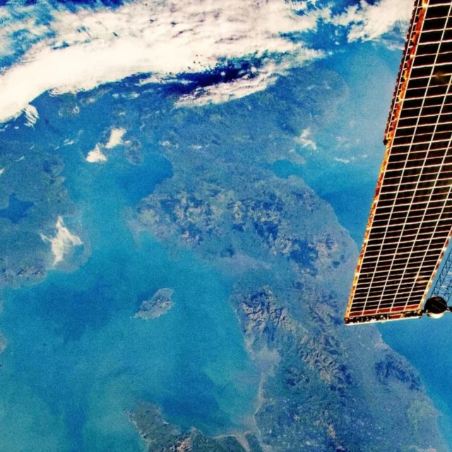 United kingdom from space by NASA