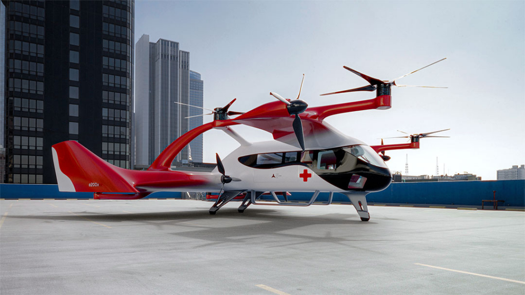 e200X air ambulance application