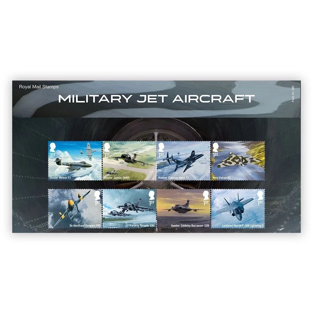 British jets stamp collection