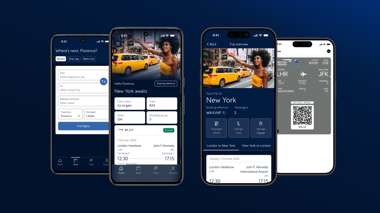 British Airways updates app