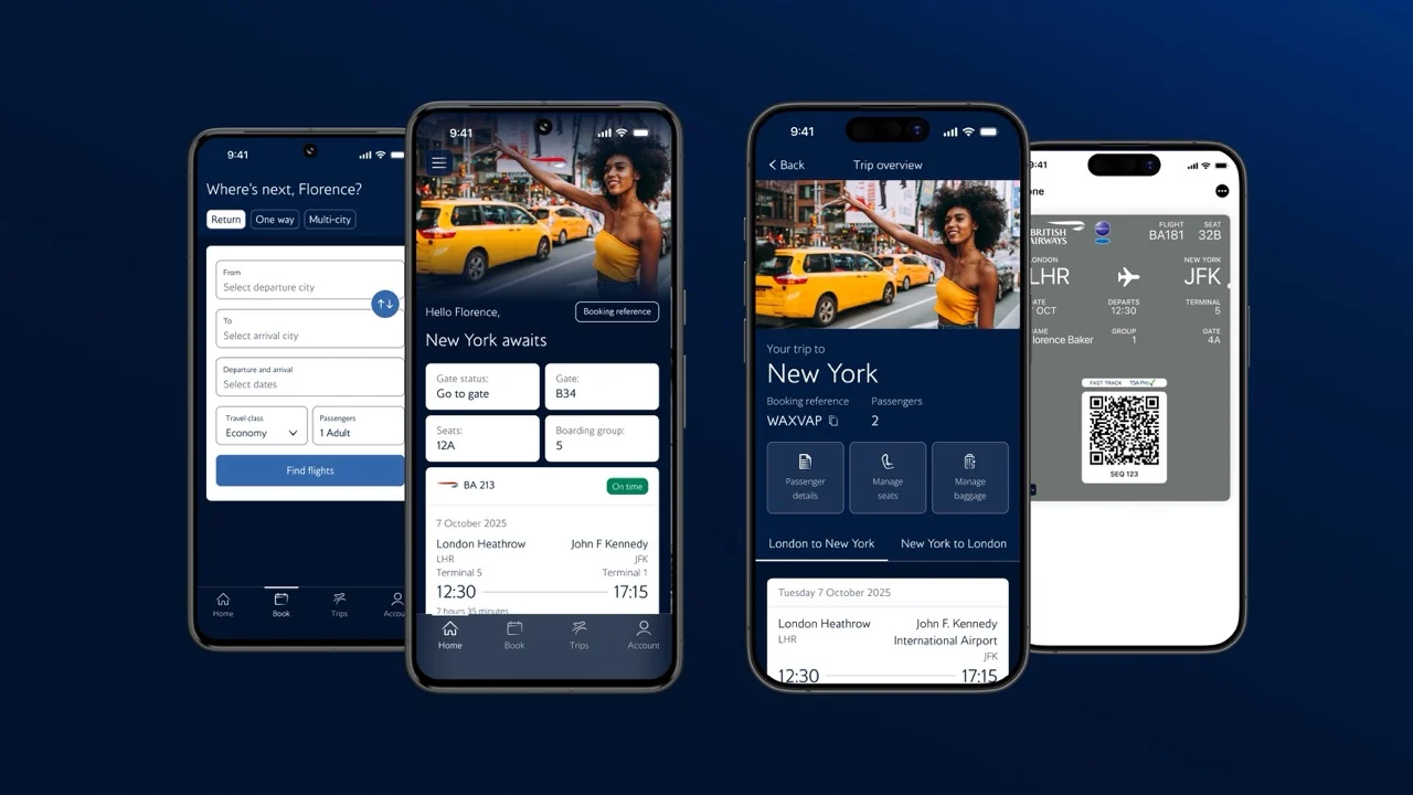 British Airways updates app