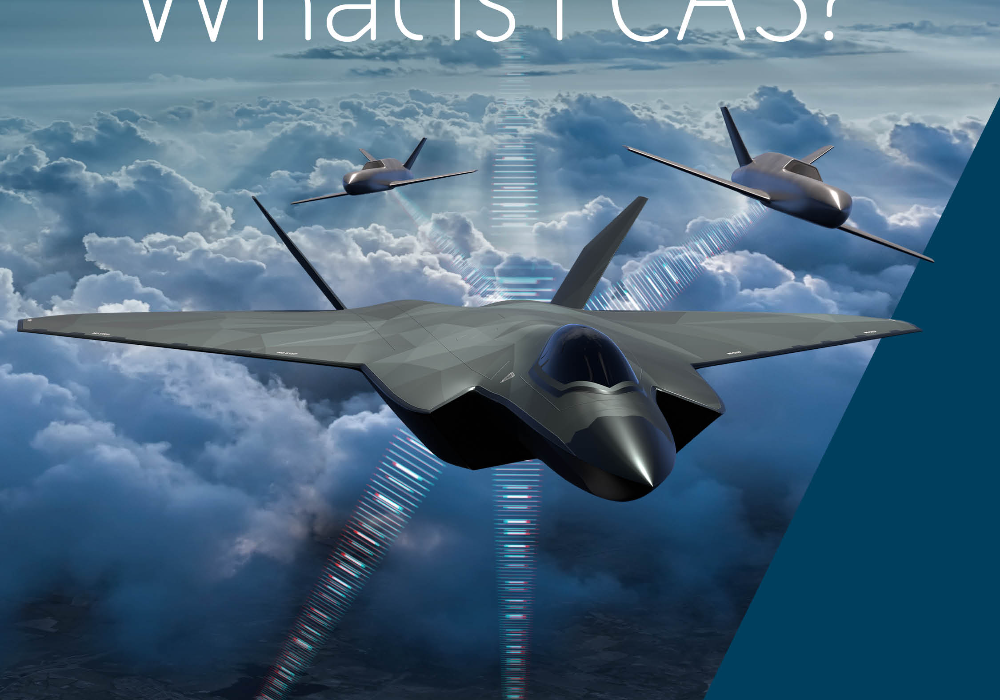 BAE Systems Tempest with loyal wingman drones