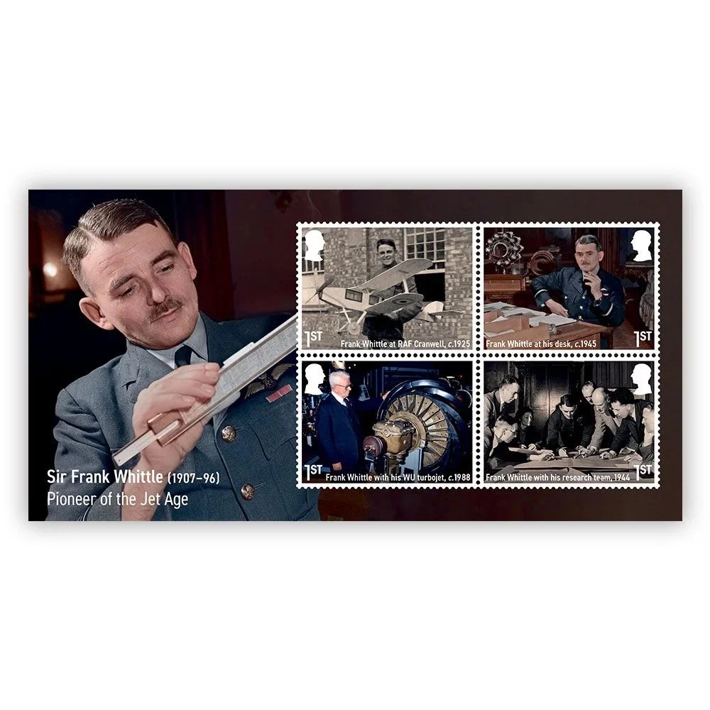 Royal Mail Sir Frank Whittle commemorative stamp collection