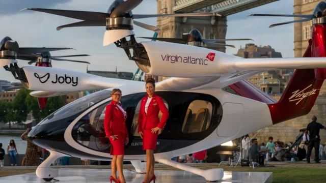 Joby air taxi Virgin Atlantic