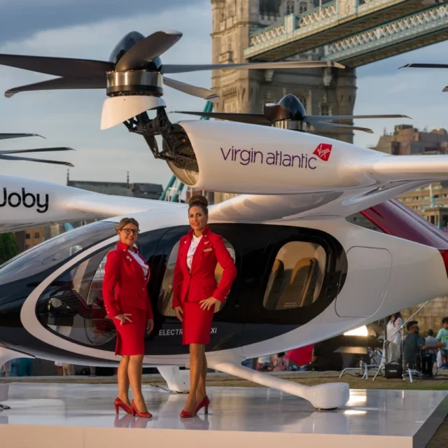 Joby air taxi Virgin Atlantic