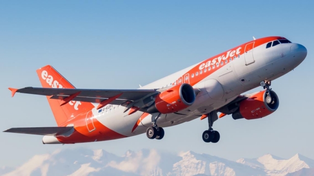 easyJet Airbus A320neo taking off