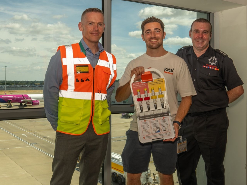 Luton Airport rolls out life-saving Allergy Kitts