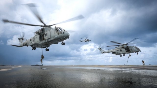 42 Commando during Op Highmast