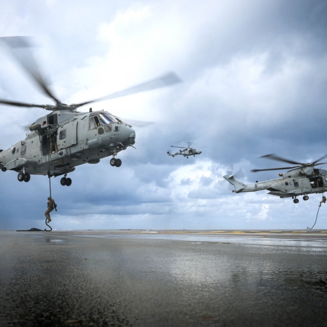 42 Commando during Op Highmast
