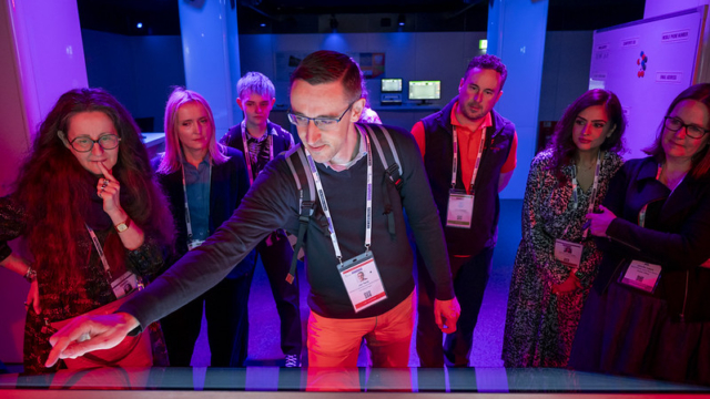 Security and policing conference call for participants for immersive experience