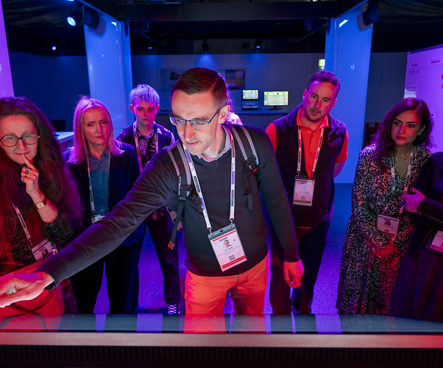 Security and policing conference call for participants for immersive experience