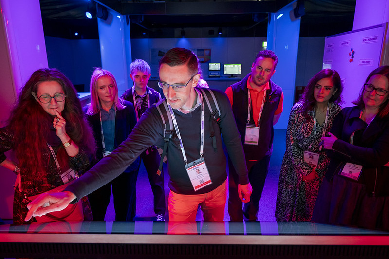 Security and policing conference call for participants for immersive experience