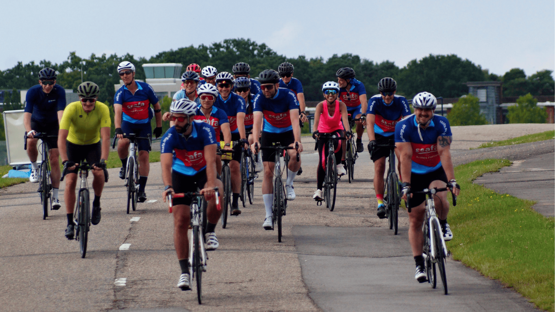 ADS Charity Cycle Ride group photo