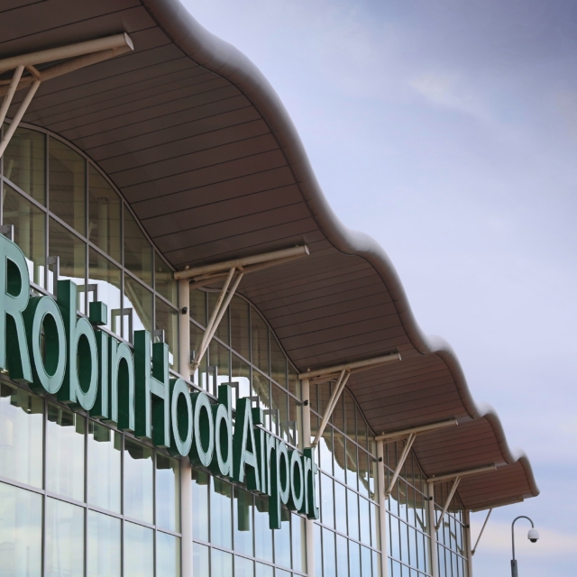 Doncaster Sheffield Robin Hood Airport building exterior
