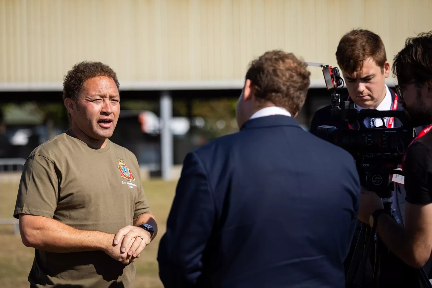 Calvin Bailey MBE MP, Minister for Veterans and People at RAF Waddington