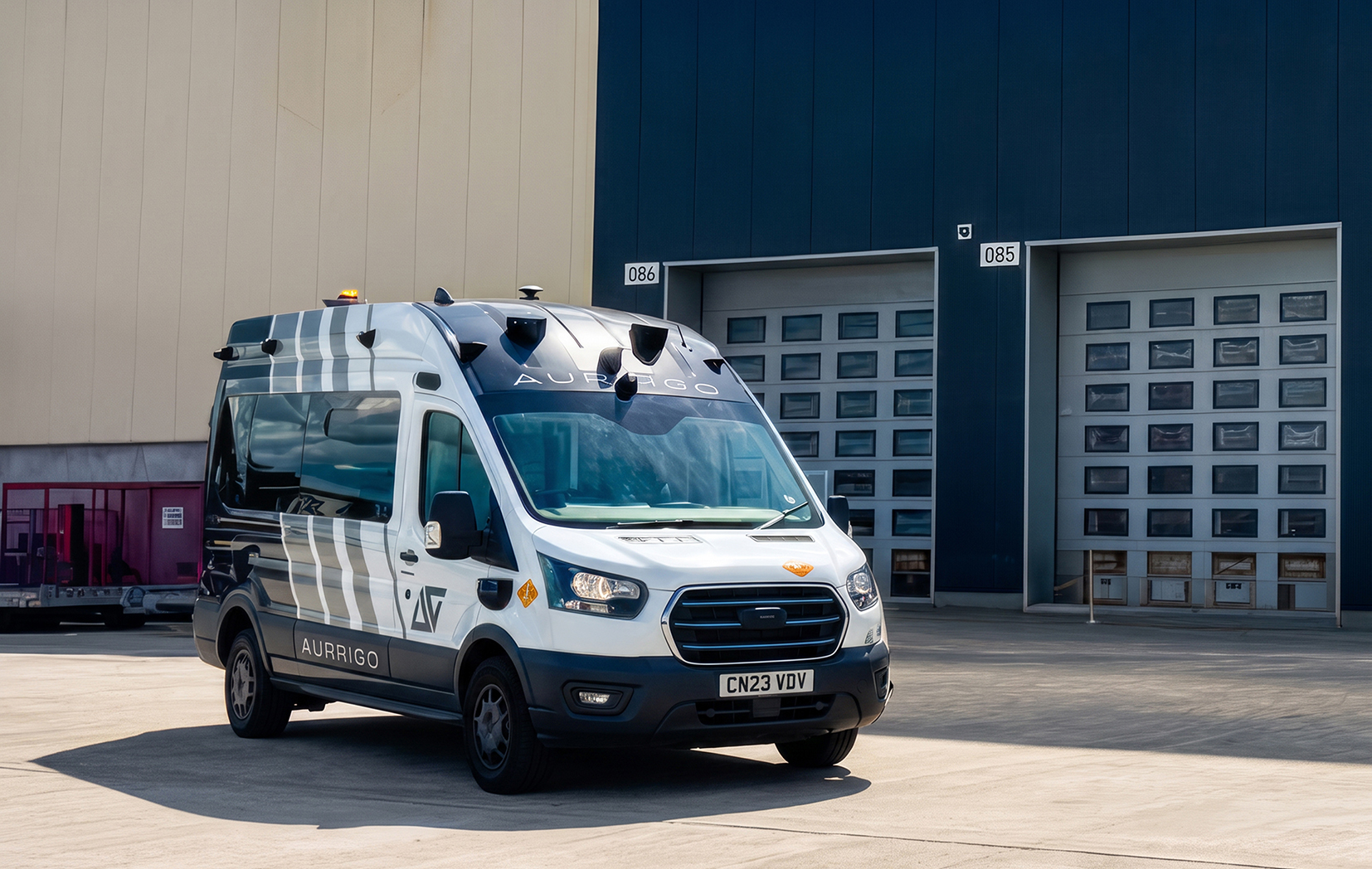SENTRY test vehicle.
