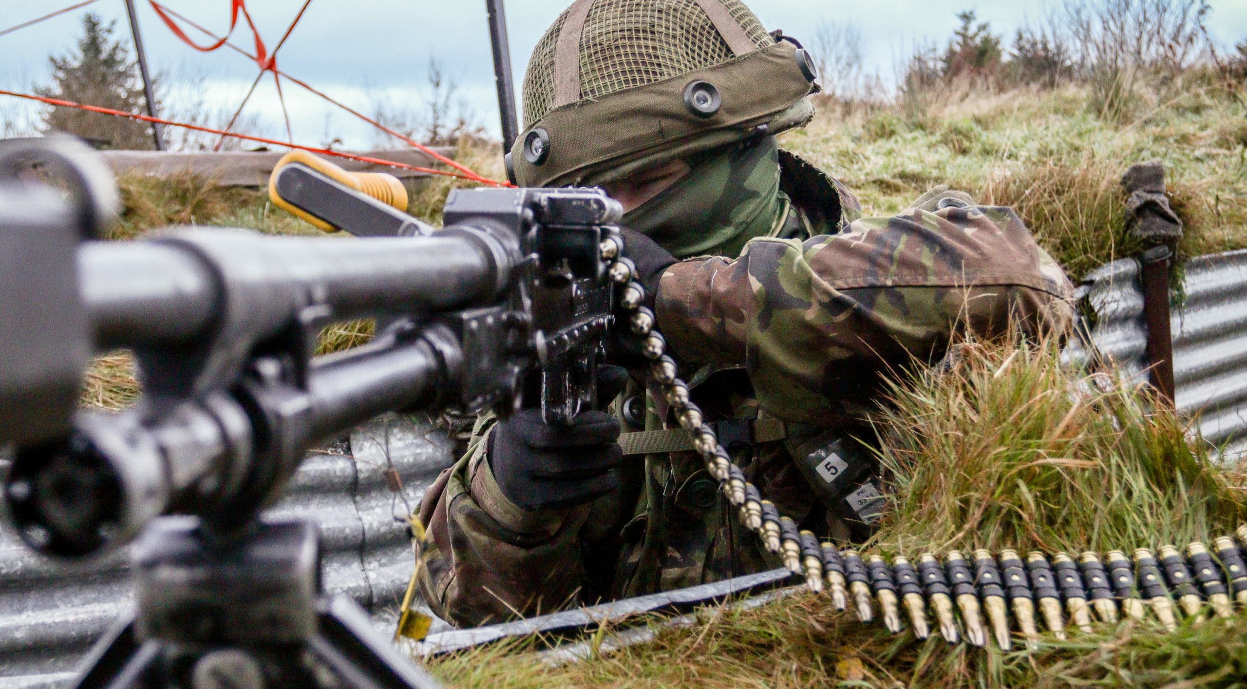 Army training.