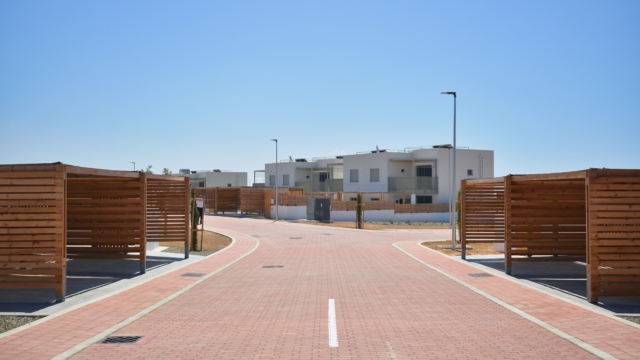 Homes for British Armed Force personnel, at Dhekelia Station in Cyprus