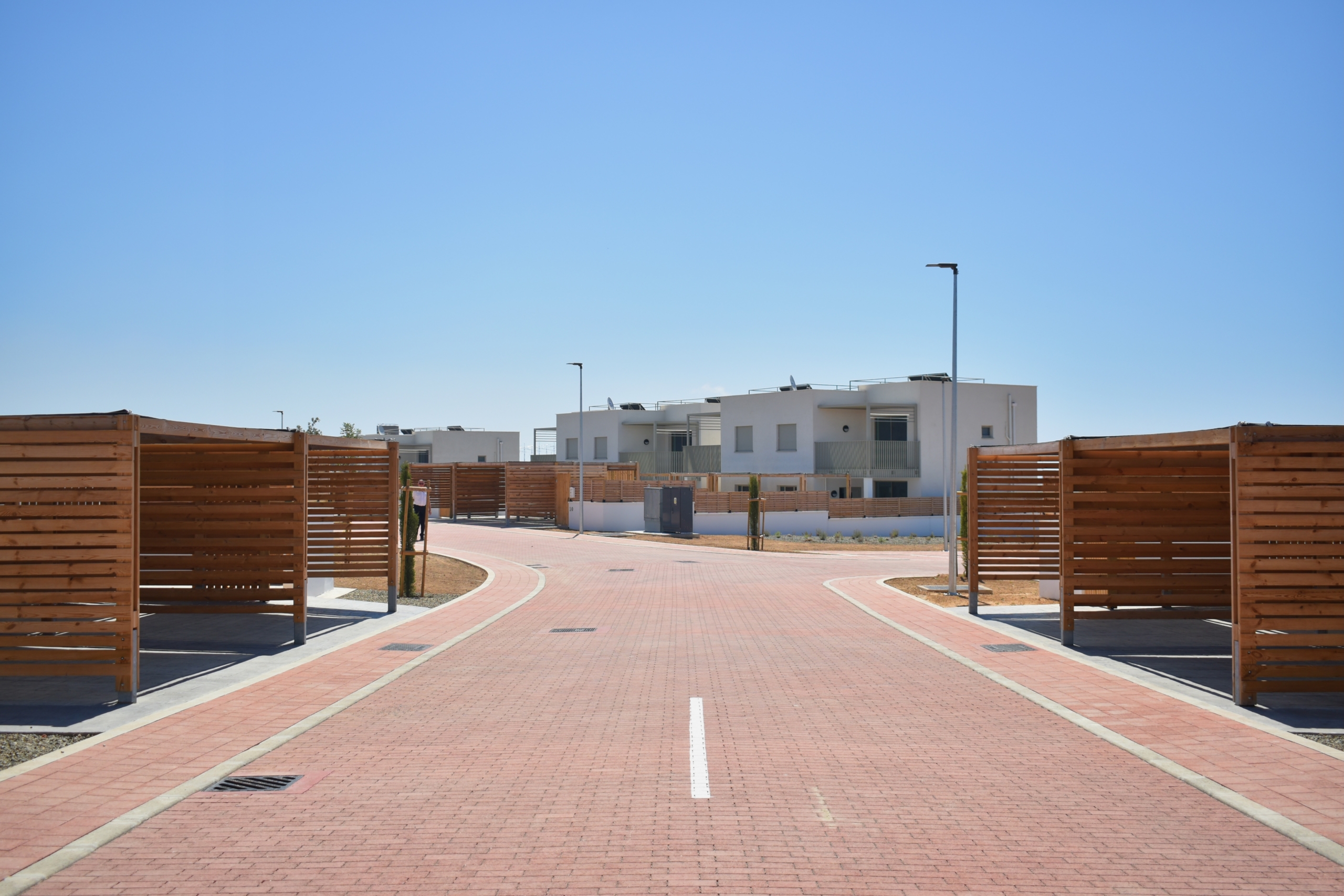 Homes for British Armed Force personnel, at Dhekelia Station in Cyprus