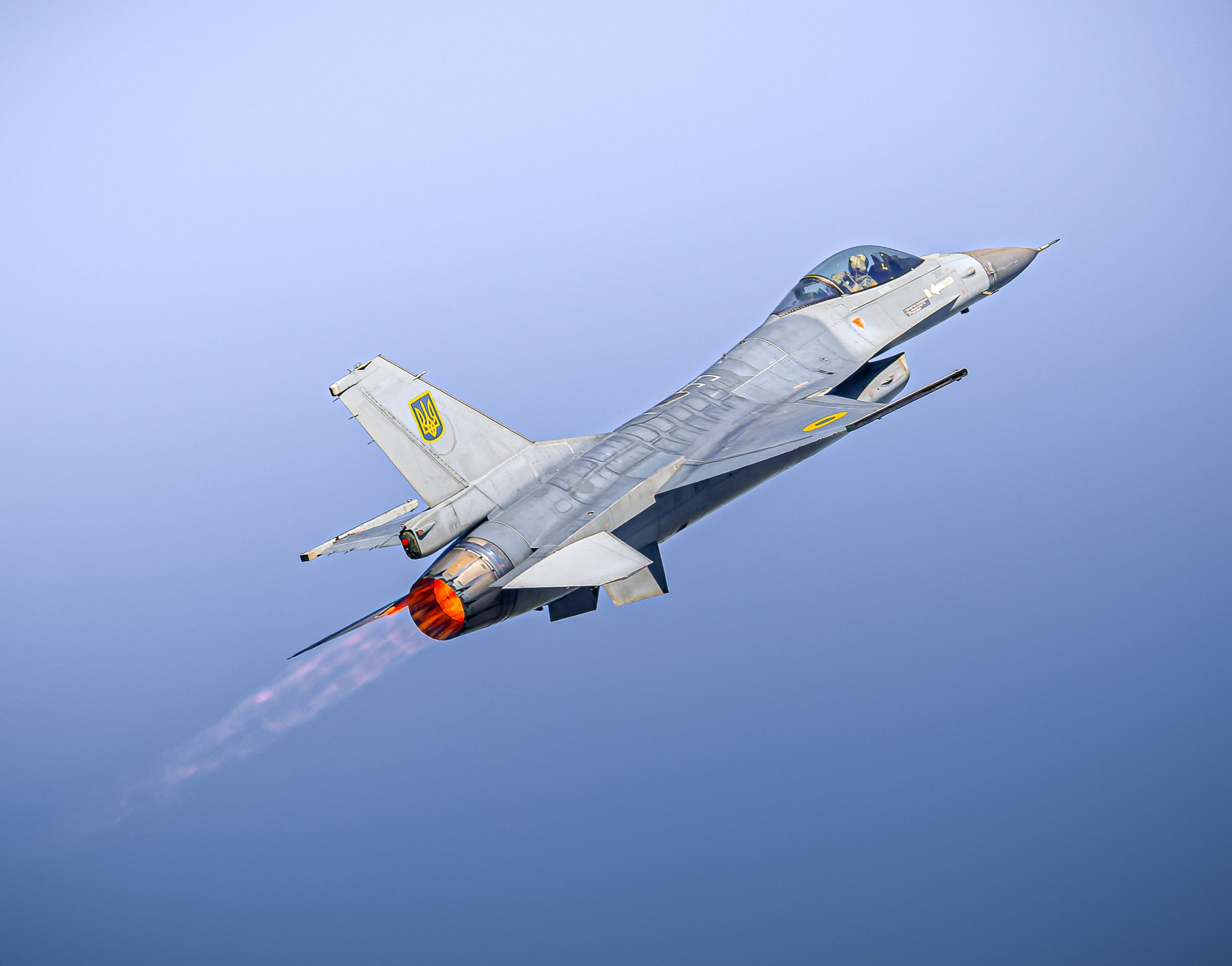 F-16 of the Ukrainian Air Force