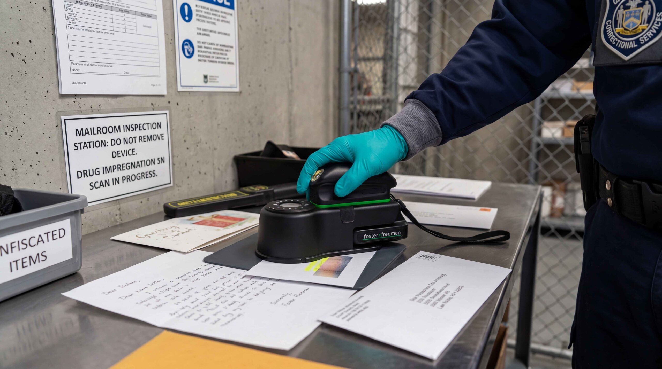 foster+freeman drug detection tool for prisons
