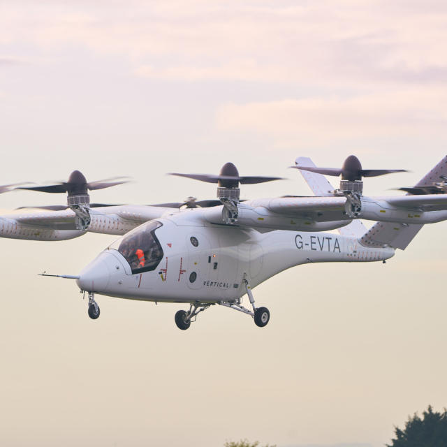 Vertical aerospace vx4 Transition Test Flight