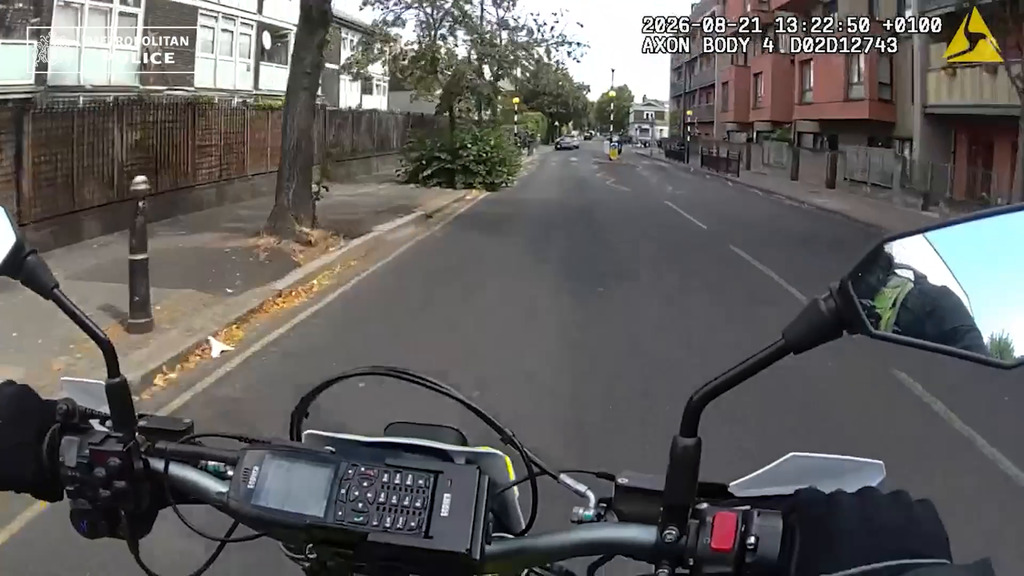 Pursuit footage