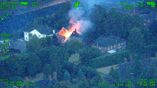 West Midlands wildfires