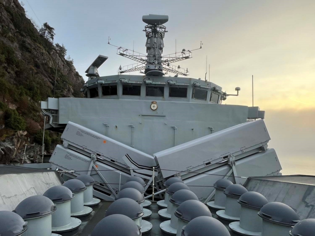 HMS Portland has become the second Royal Navy warship to be fitted with new missiles capable of taking out enemy ships at ranges of more than 100 miles away.
