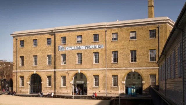 Royal Marines Experience building exterior