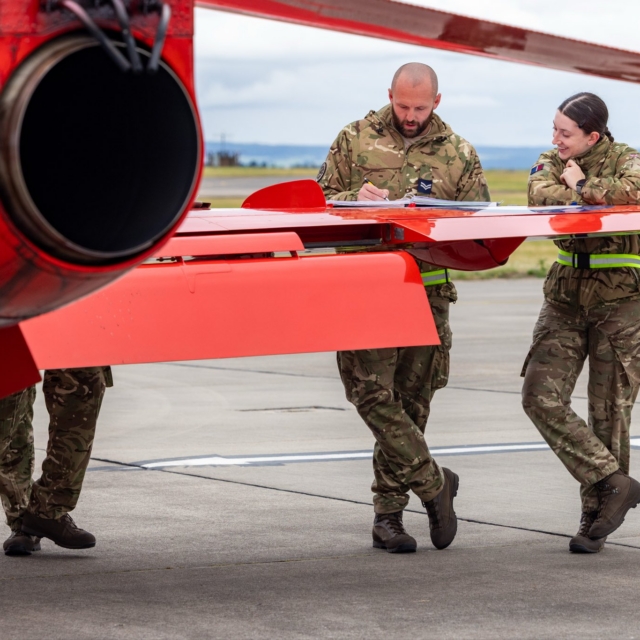 Red Arrows back in UK