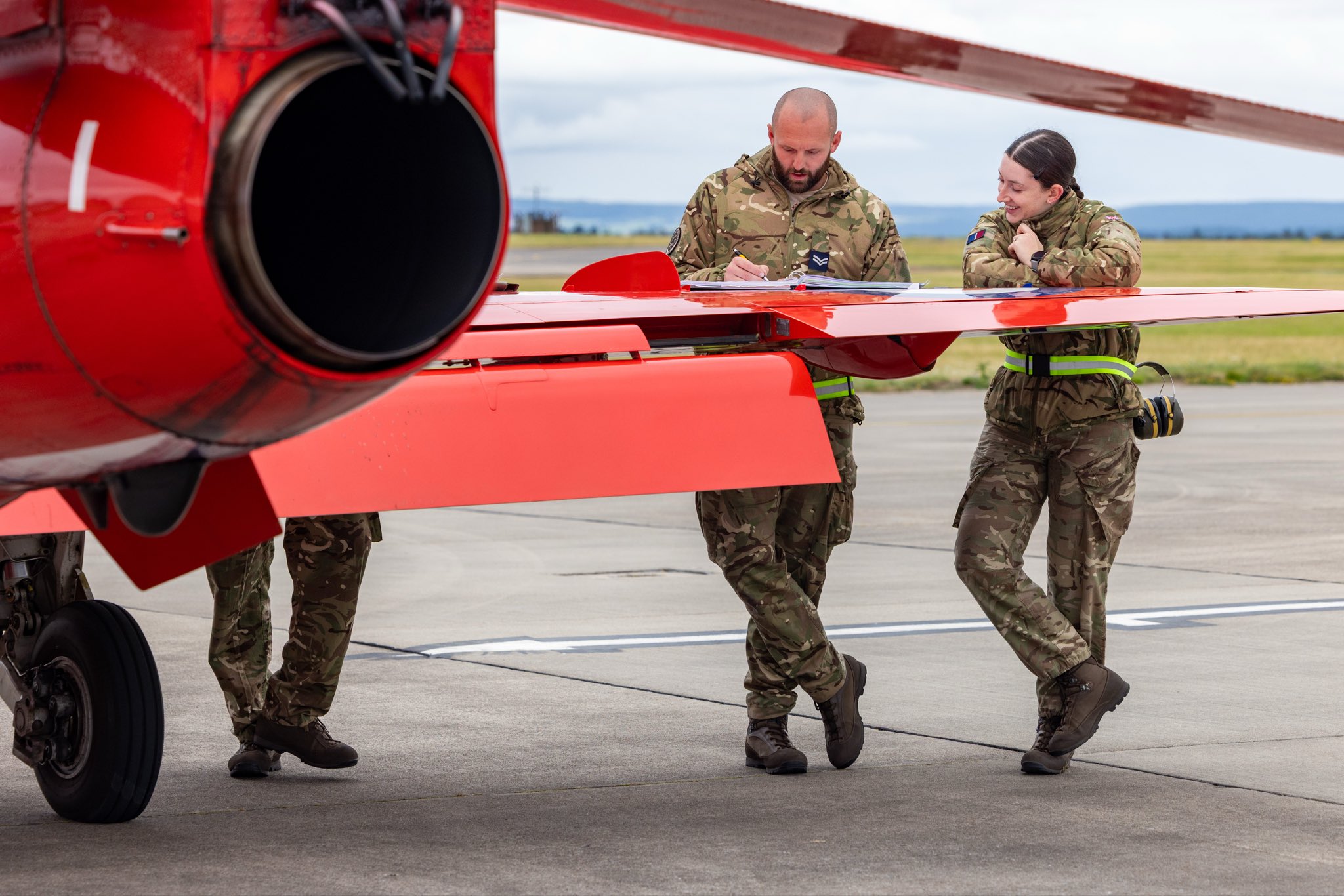 Red Arrows back in UK