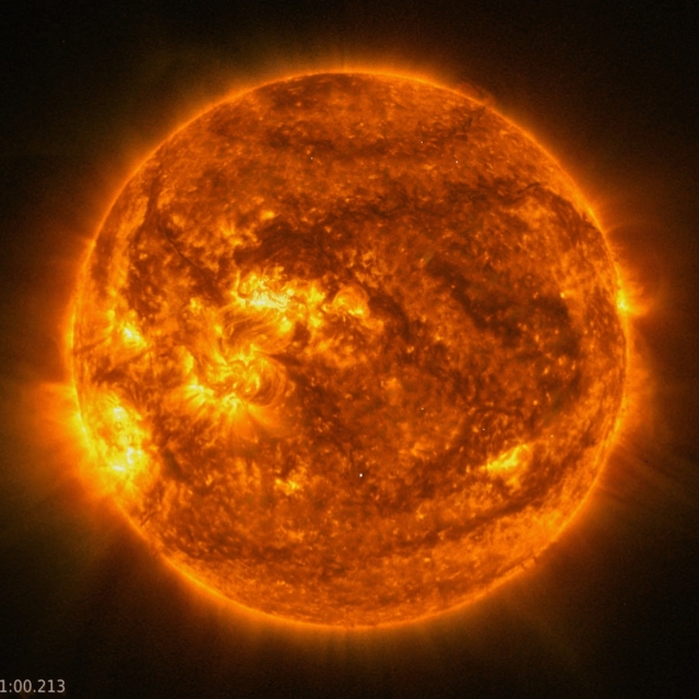 Solar fireworks caught on camera
