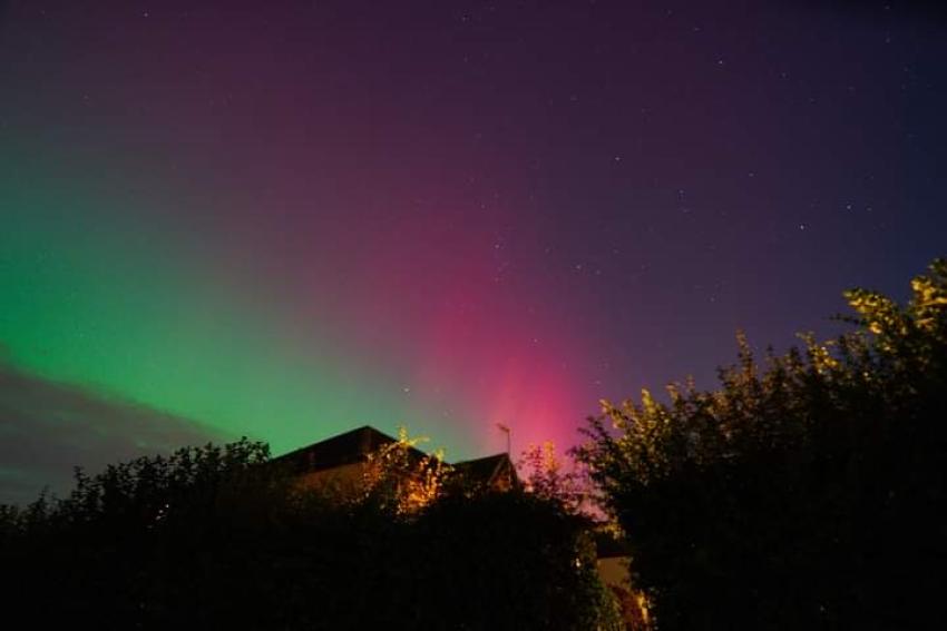 Northern Lights once again put on a show across the UK