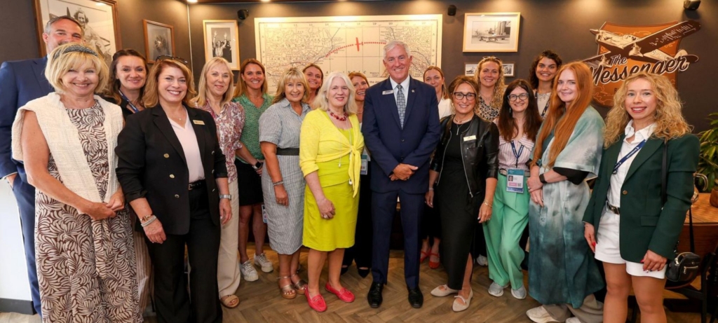 WAI CEO Lynda Coffman at Farnborough International Airshow 2026