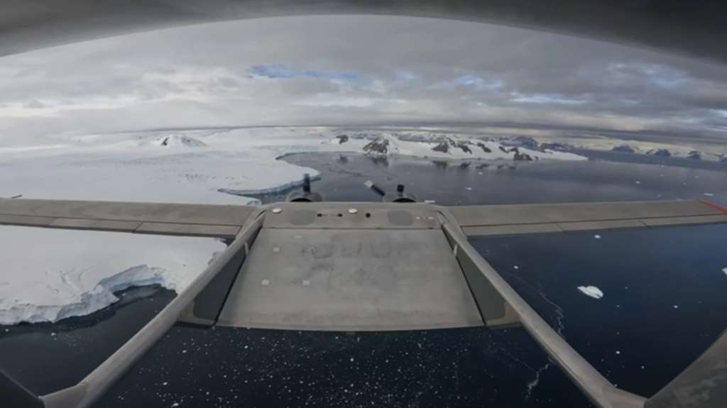 Windracers ULTRA drone in Antarctica