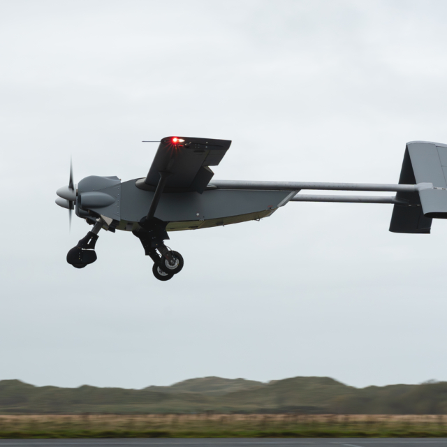 Windracers ULTRA drone flying in Wales