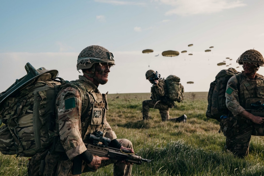 16 Air Assault Brigade parachute jump